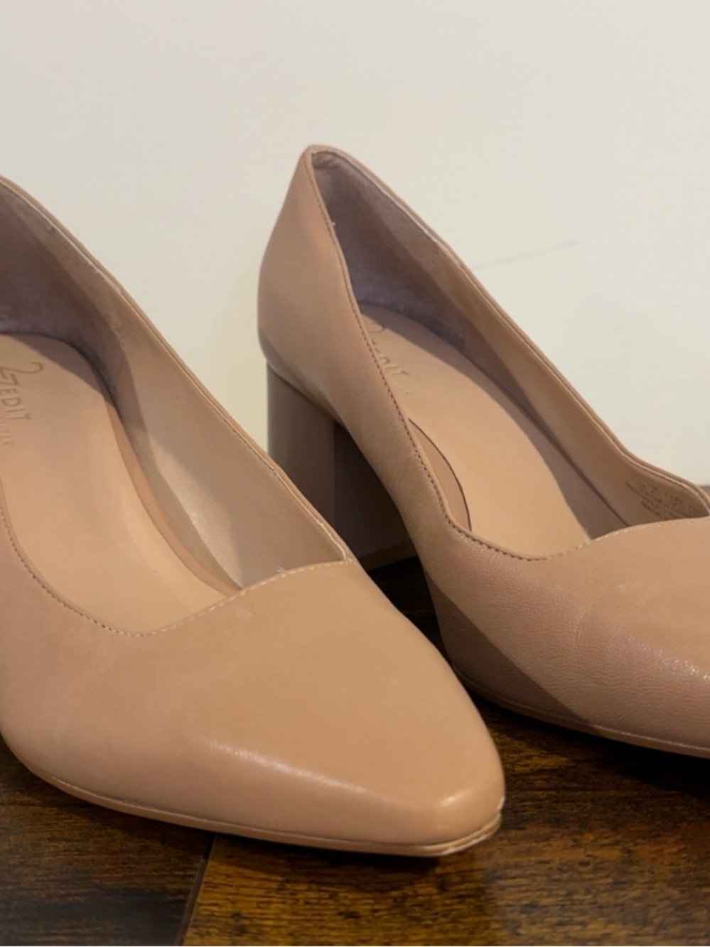 Nude Block Heel Pumps Naturalizer - Women's Dress Shoes